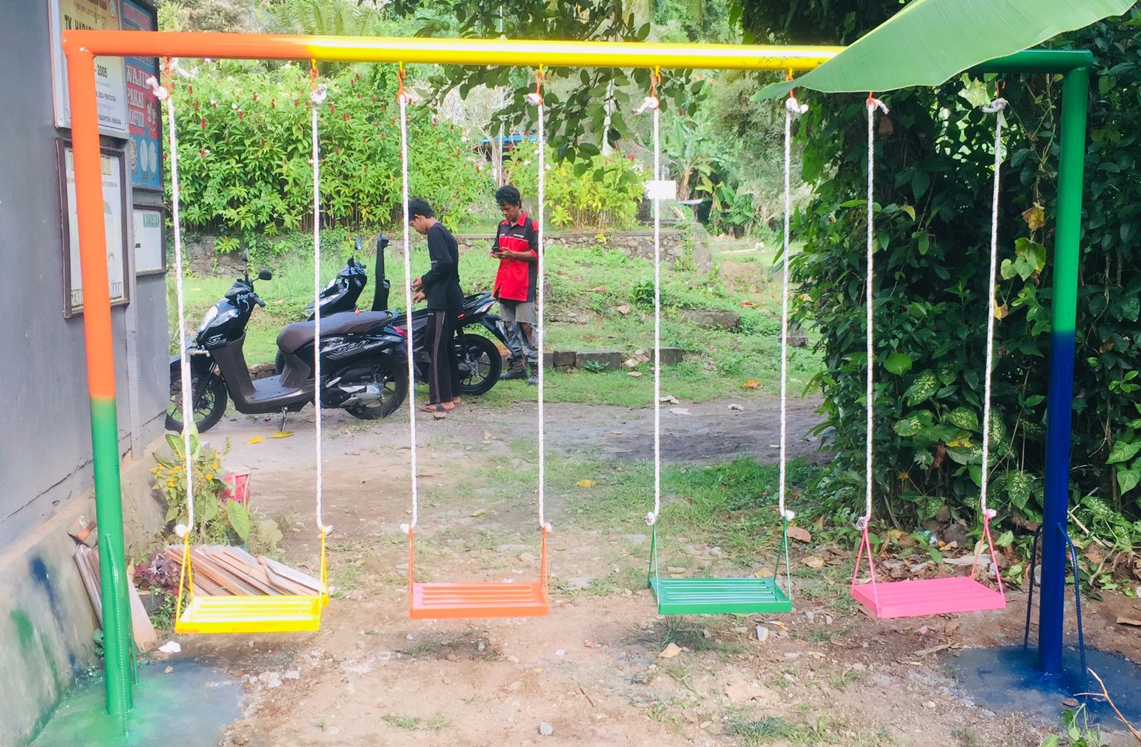 Schaukel im Kindergarten